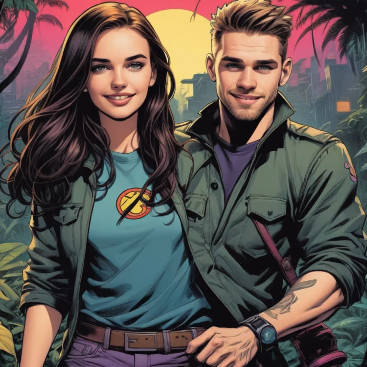 AI Comic Book Creation with AI Image Generation - Tutorial tagged with FLUX