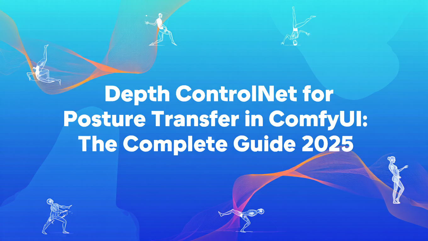 Depth ControlNet for Posture Transfer in ComfyUI - comfyui category tutorial