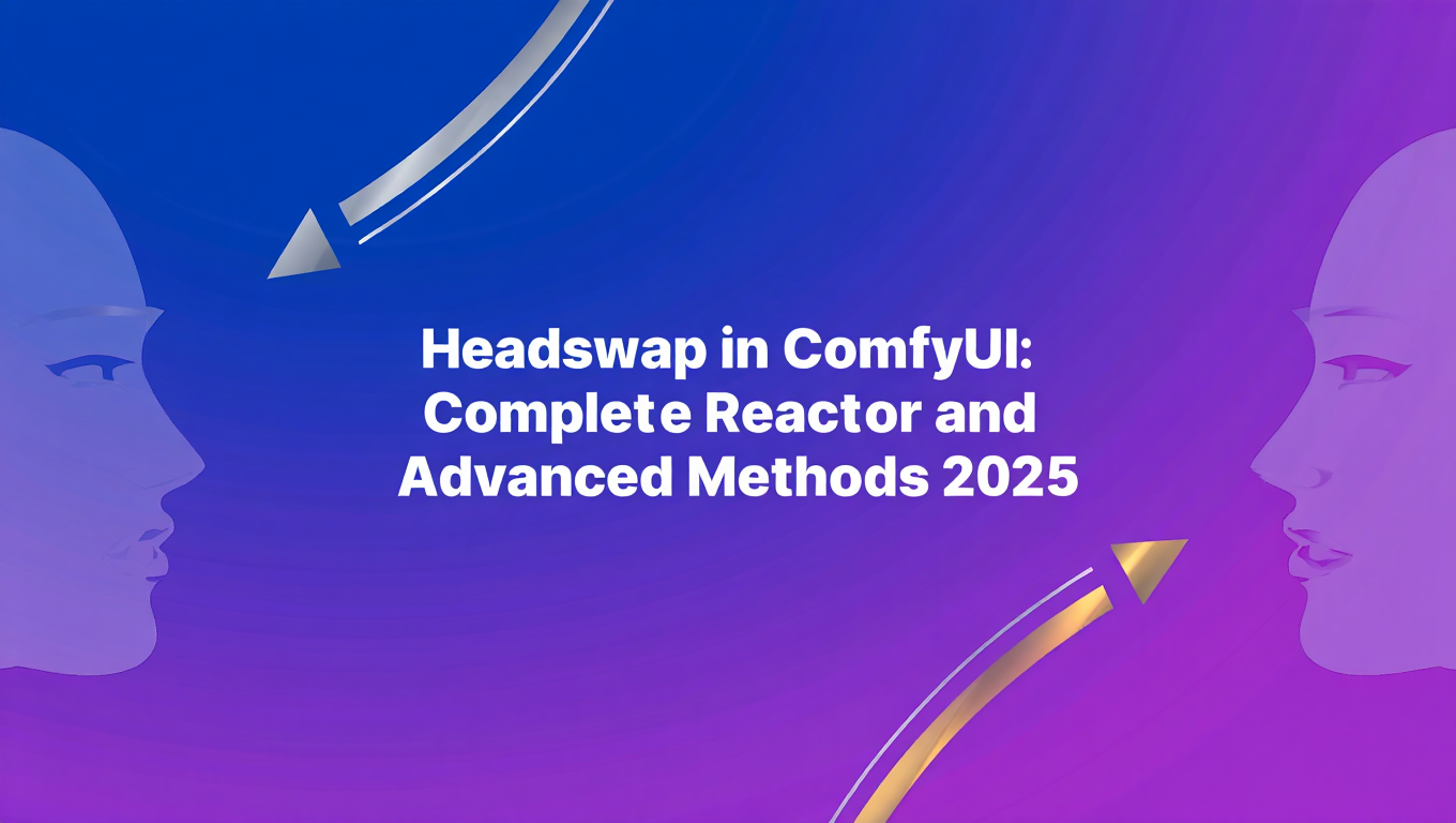Headswap in ComfyUI: Complete Reactor and Advanced Methods Guide 2025 - comfyui category tutorial