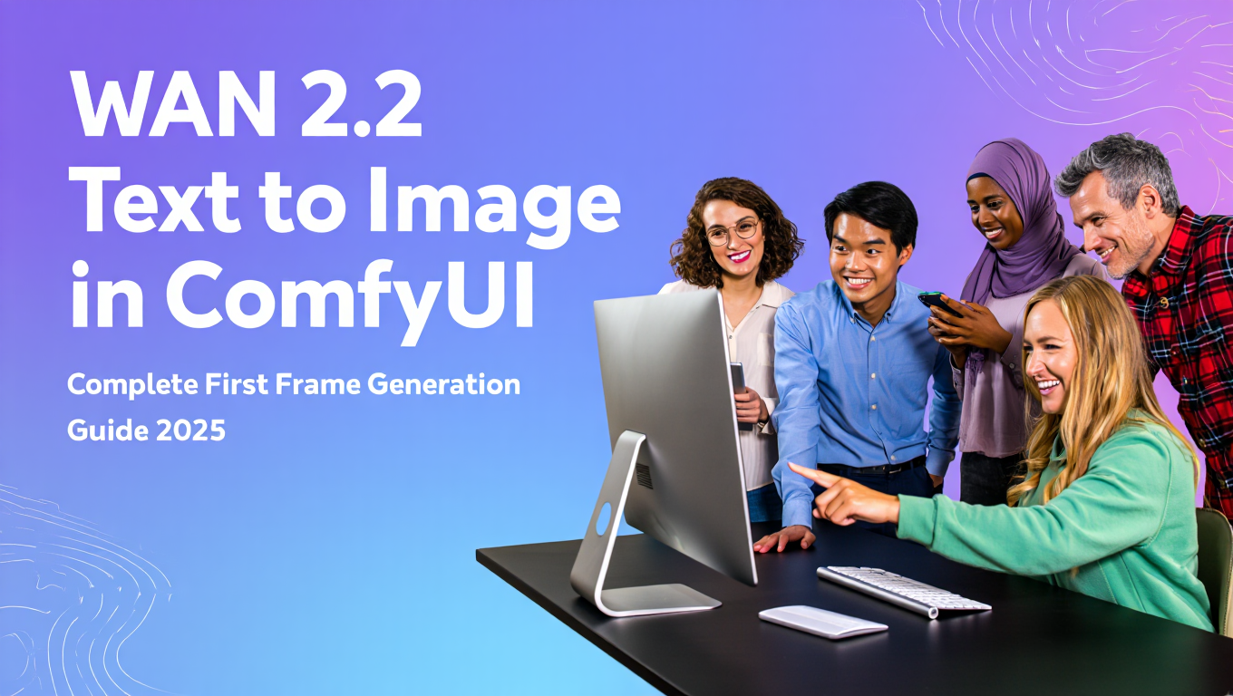 WAN 2.2 Text to Image in ComfyUI: First Frame Guide - comfyui category tutorial