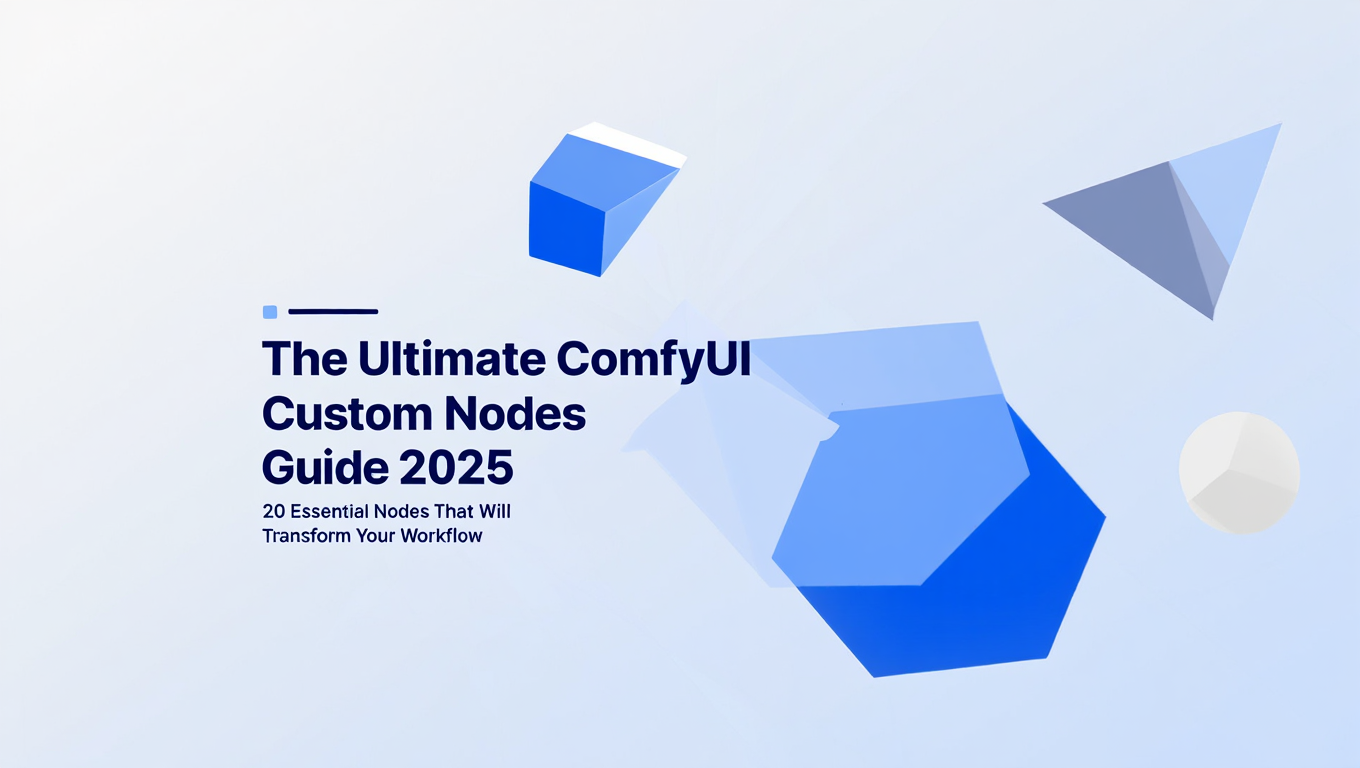 Ultimate ComfyUI Custom Nodes: 20 Essential Extensions - comfyui category tutorial