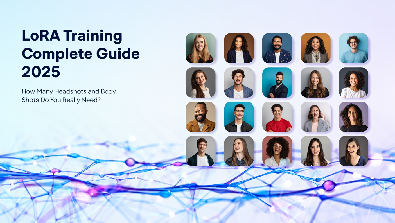 LoRA Training Guide: Headshots vs Body Shots Ratio - Tutorial tagged with lora-training