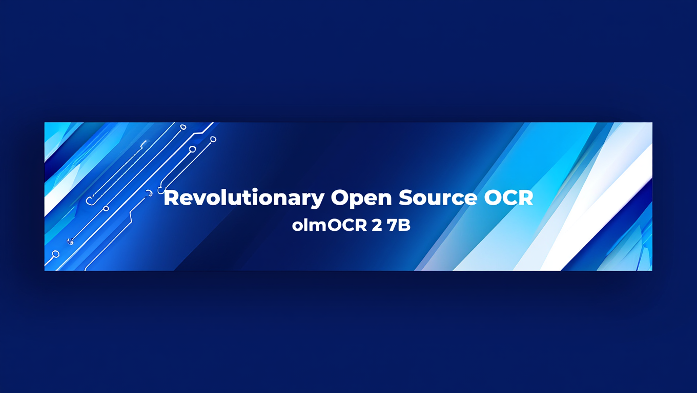 olmOCR 2 7B: Open Source OCR for Document Conversion by Kevin - AI Image Generation tutorial