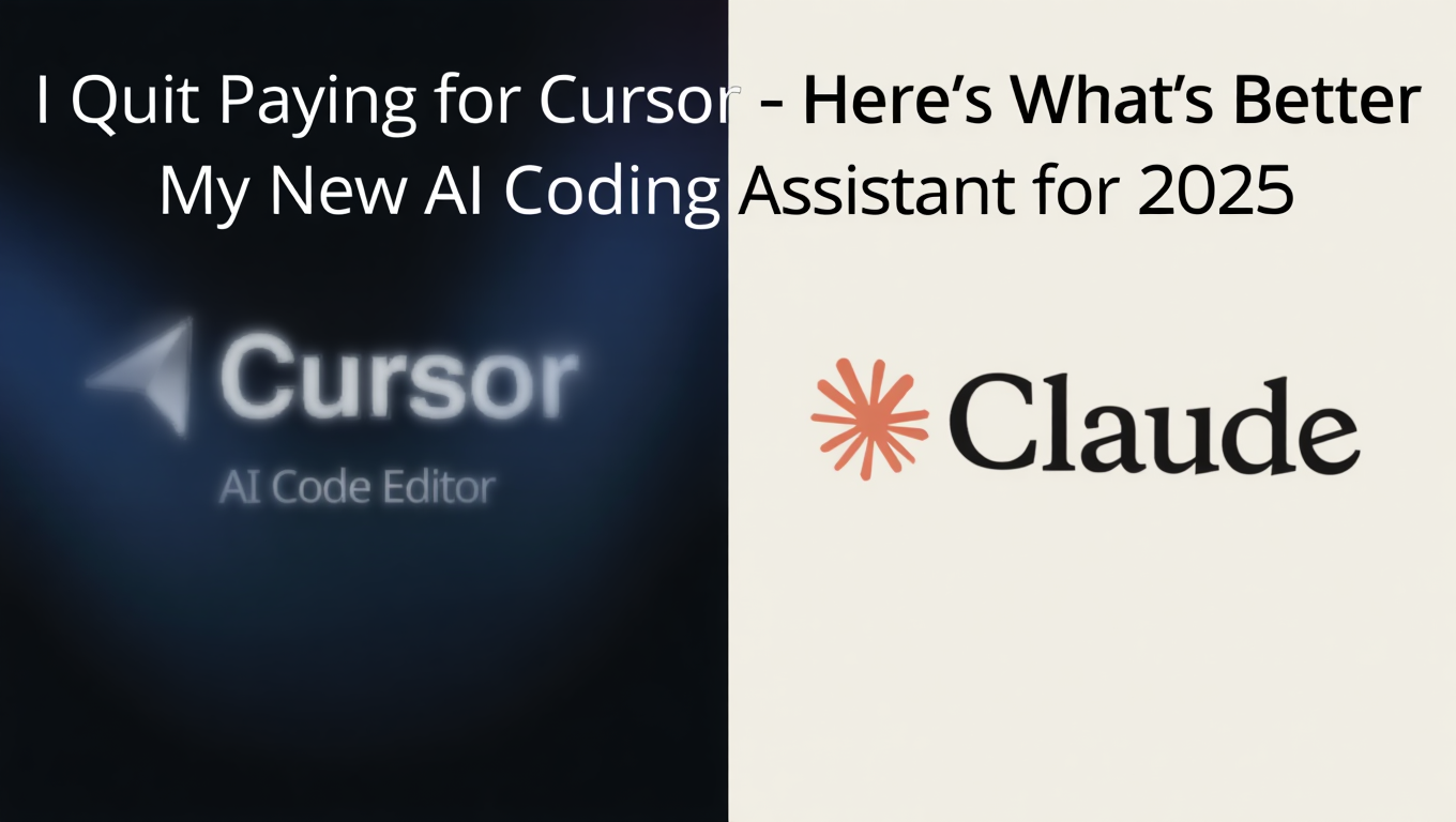 I Quit Cursor and Switched to Claude Code: Here's Why - programming category tutorial