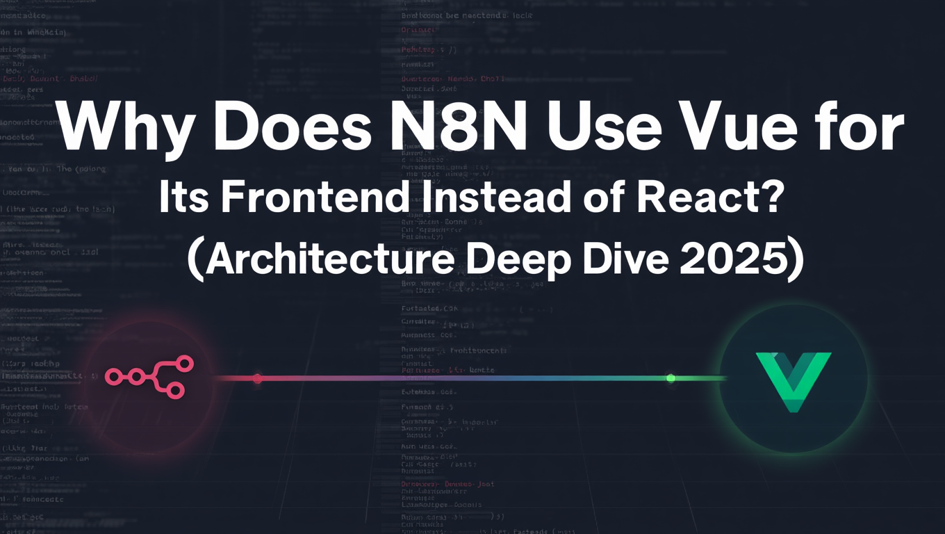 Why N8N Uses Vue Instead of React: Architecture Analysis - programming category tutorial