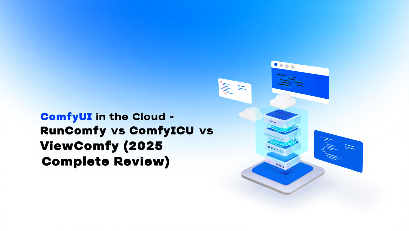 ComfyUI in the Cloud - RunComfy vs ComfyICU vs ViewComfy (2025 Complete Review) - comfyui category tutorial