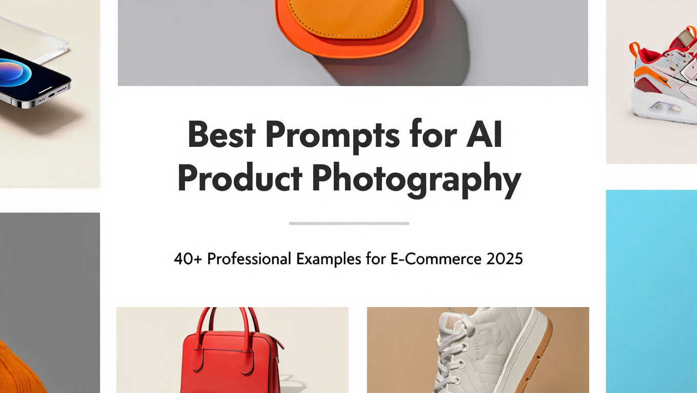 Best Prompts for AI Product Photography - 40+ Professional Examples for E-Commerce 2025 by Kevin - AI Image Generation tutorial