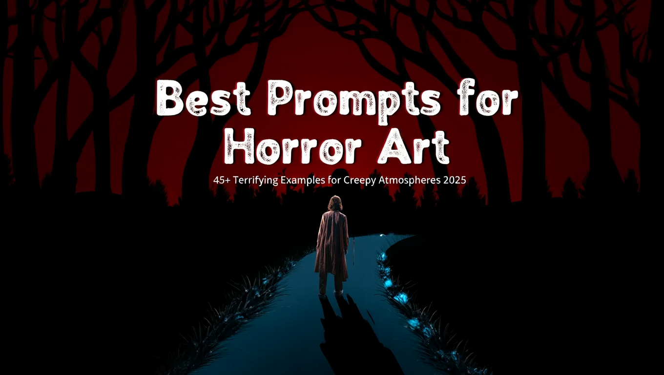 Best Prompts for Horror Art - 45+ Terrifying Examples for Creepy Atmospheres 2025 by Kevin - AI Image Generation tutorial