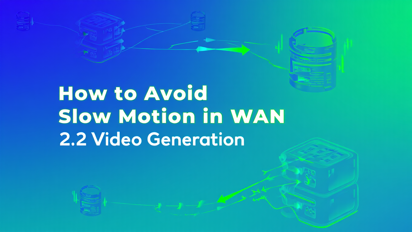 How to Avoid Slow Motion in WAN 2.2 Video Generation - comfyui category tutorial