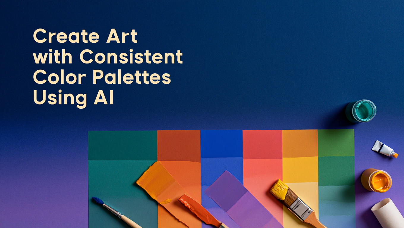 Create Art with Consistent Color Palettes Using AI - Tutorial tagged with ComfyUI