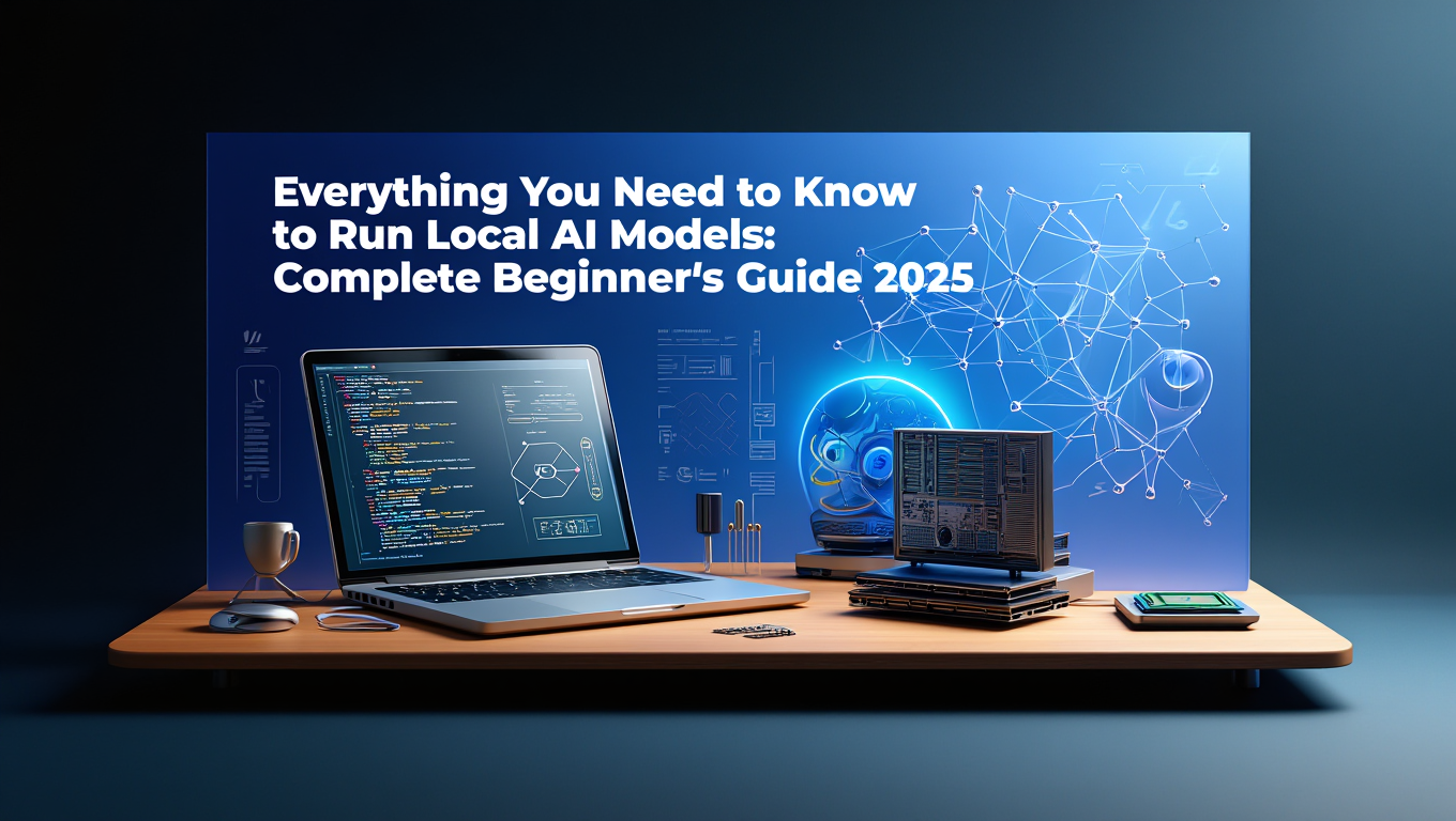 Everything You Need to Know to Run Local AI Models: Complete Beginner's Guide 2025 by Kevin - AI Image Generation tutorial