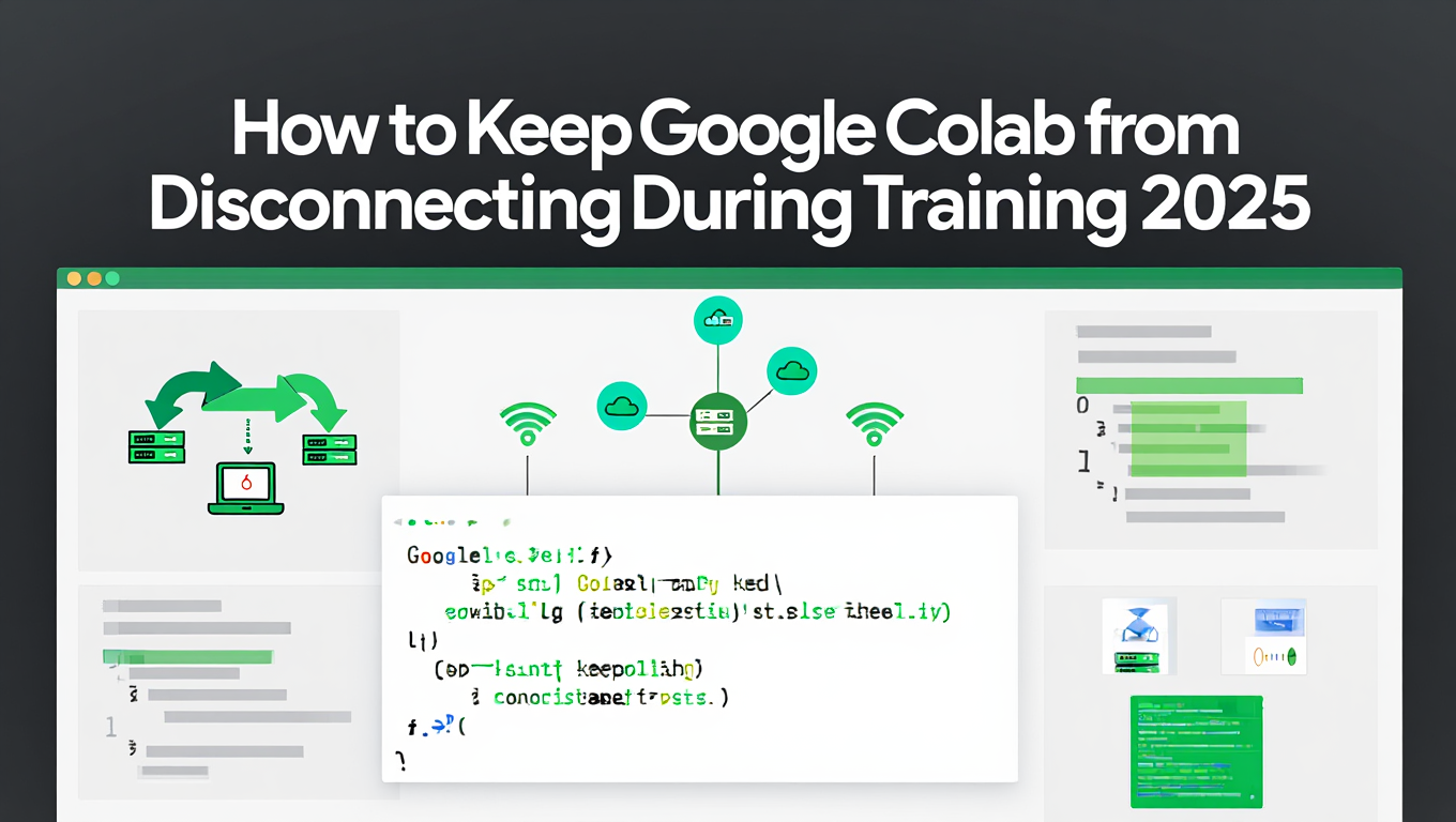 How to Keep Google Colab from Disconnecting During Training 2025 by Kevin - AI Image Generation tutorial