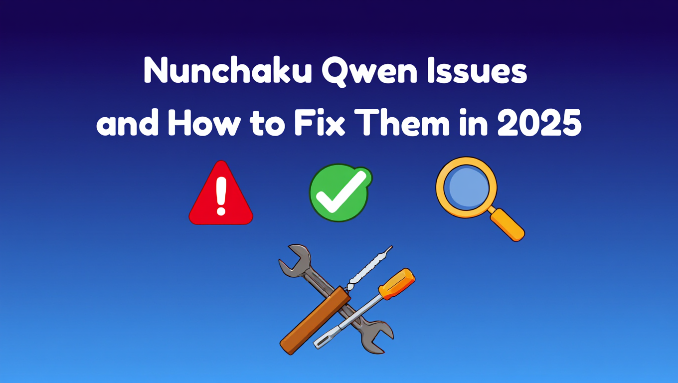 Nunchaku Qwen Issues and How to Fix Them in 2025 - Tutorial tagged with ComfyUI