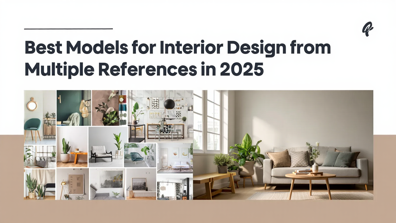 Best Models for Interior Design from Multiple References in 2025 - Tutorial tagged with FLUX