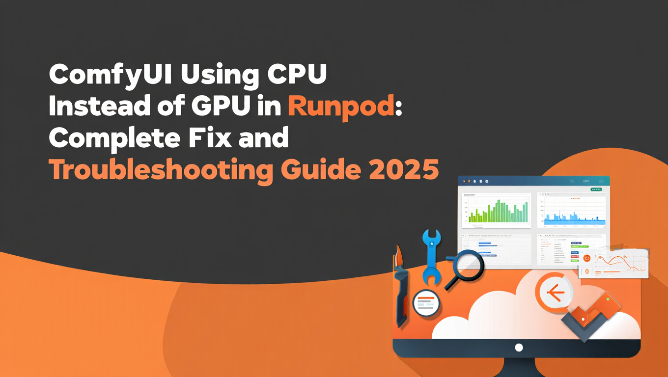 Fix ComfyUI Using CPU Instead of GPU on RunPod - comfyui category tutorial