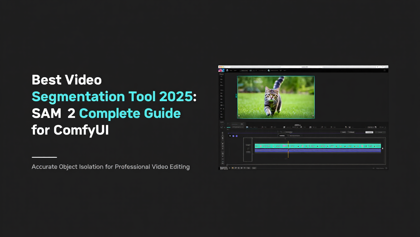 Best Video Segmentation Tool: SAM 2 Complete Guide - comfyui category tutorial