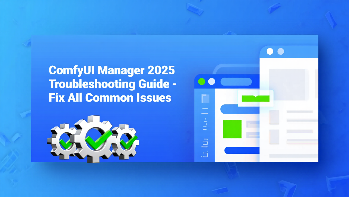 ComfyUI Manager 2025 Troubleshooting Guide - Fix All Common Issues - comfyui category tutorial