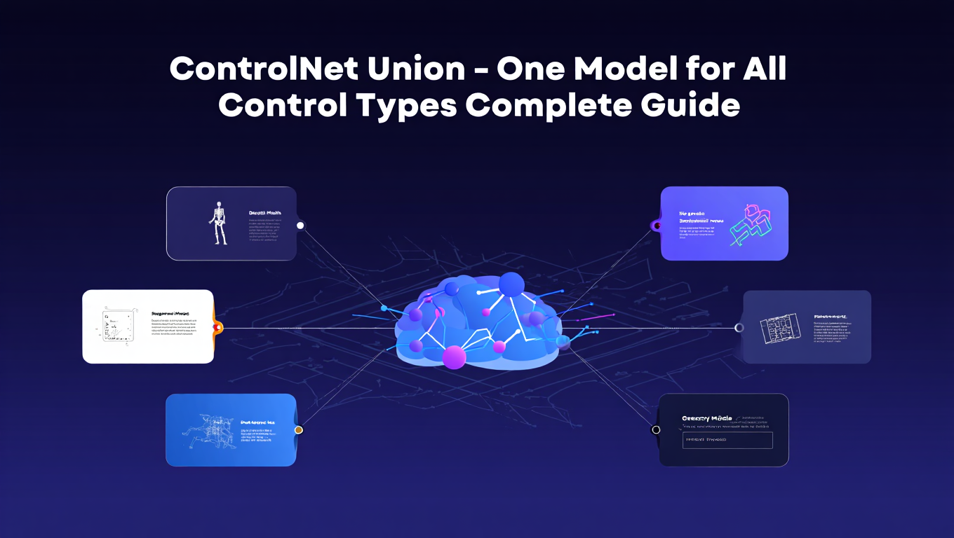 ControlNet Union - One Model for All Control Types Complete Guide - comfyui category tutorial