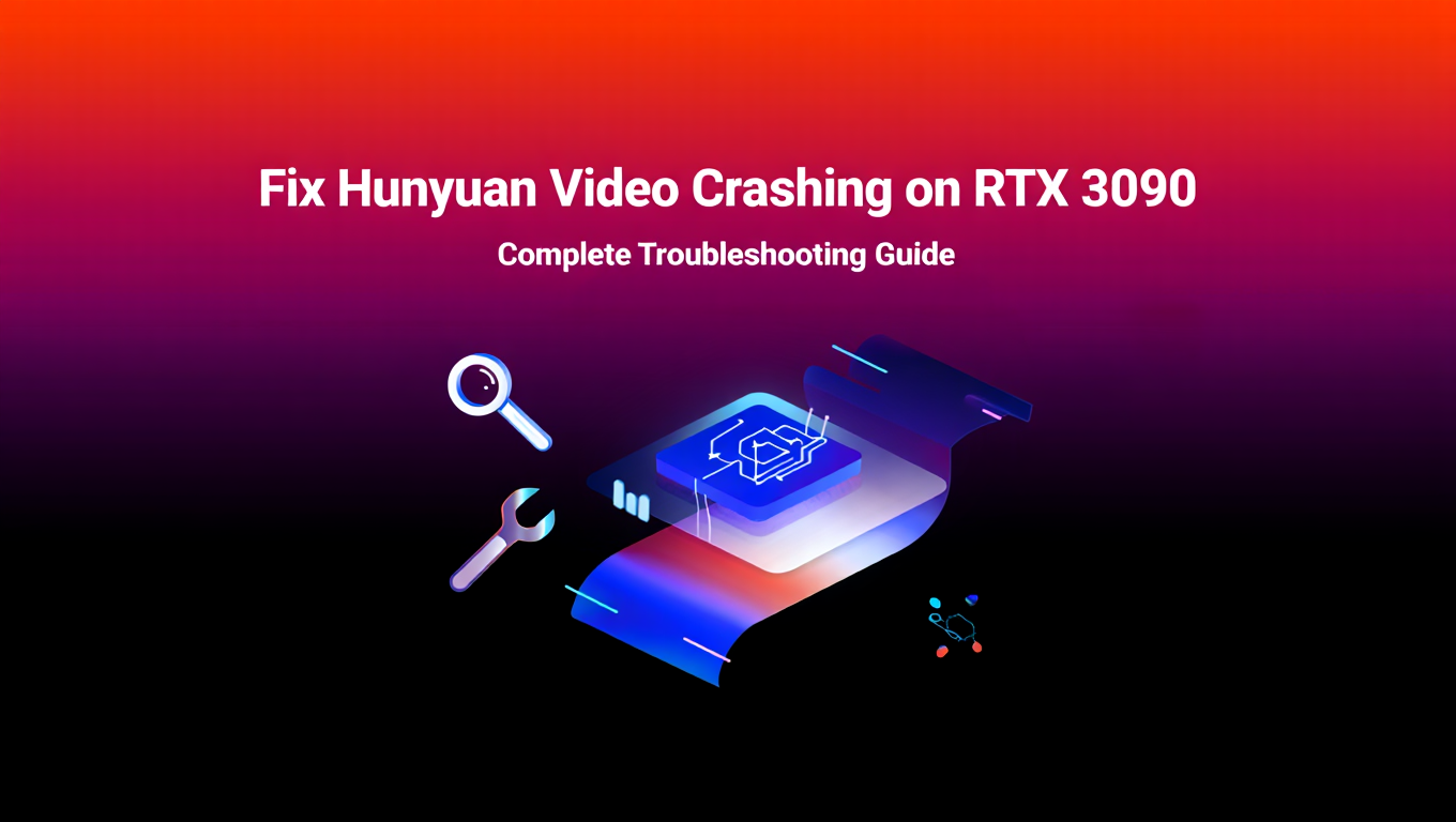 Fix Hunyuan Video Crashing on RTX 3090 - Complete Troubleshooting Guide - comfyui category tutorial