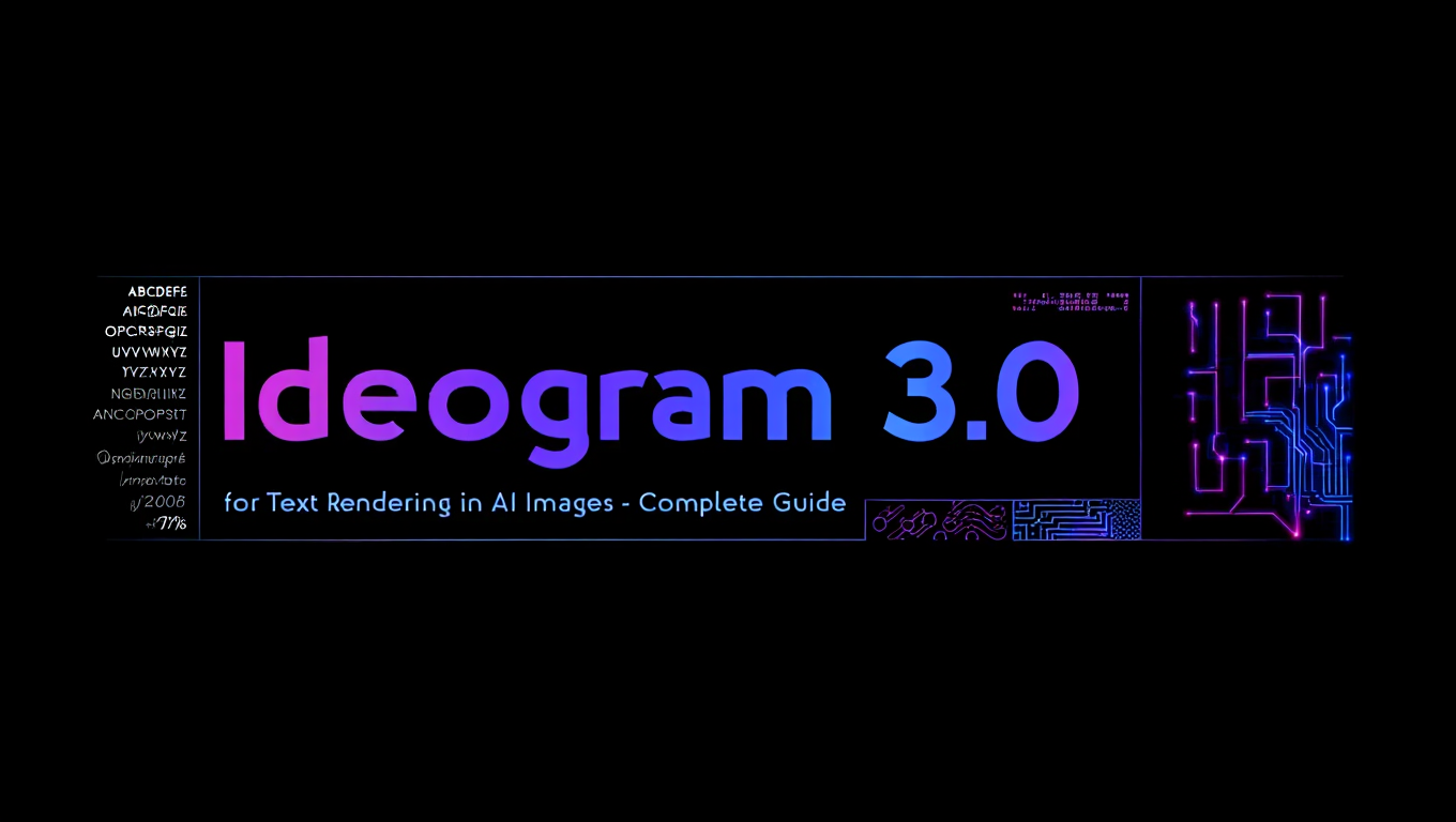 Ideogram 3.0 for Text Rendering in AI Images Guide by Kevin - AI Image Generation tutorial