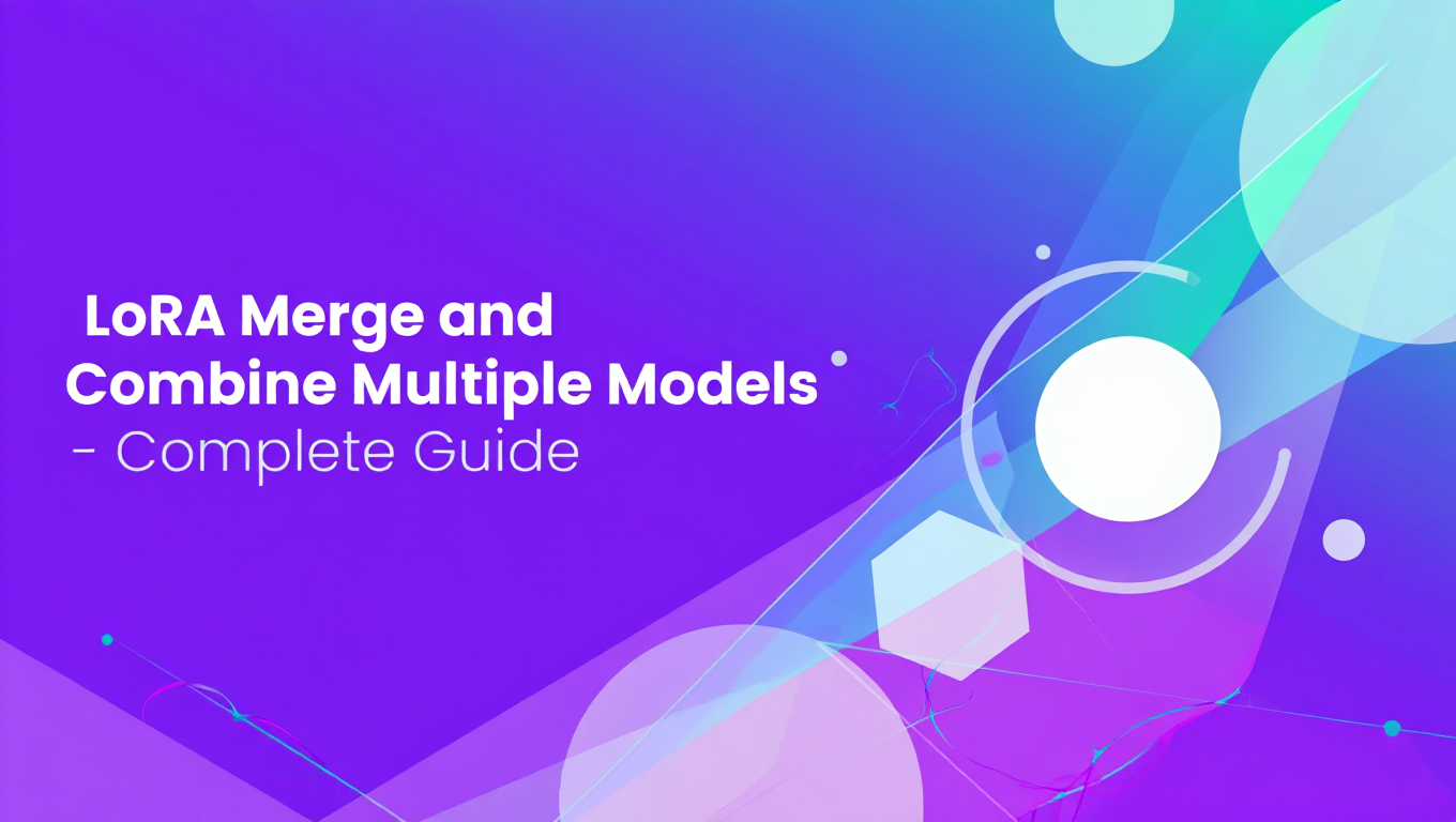 LoRA Merge and Combine Multiple Models - Complete Guide - Tutorial tagged with FLUX