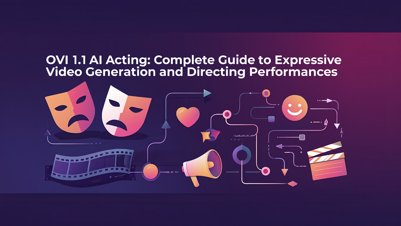OVI 1.1 AI Acting: Expressive Video Generation Guide - comfyui category tutorial