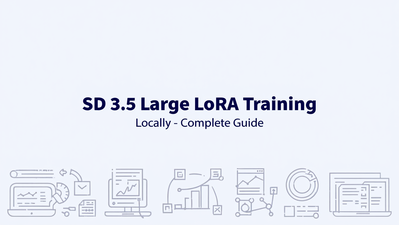 SD 3.5 Large LoRA Training Locally - Complete Guide - Tutorial tagged with lora-training
