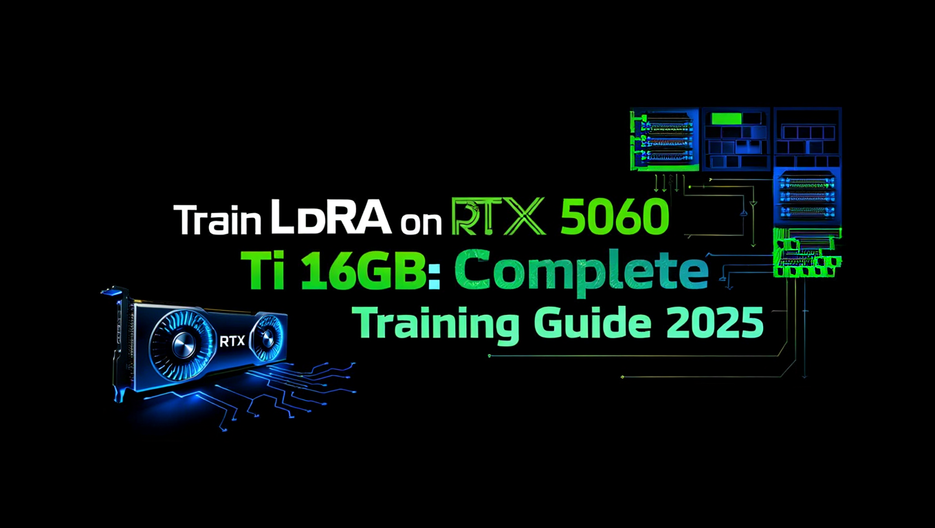Train LoRA on RTX 5060 Ti 16GB: Complete Flux Training Guide 2025 - Tutorial tagged with lora-training