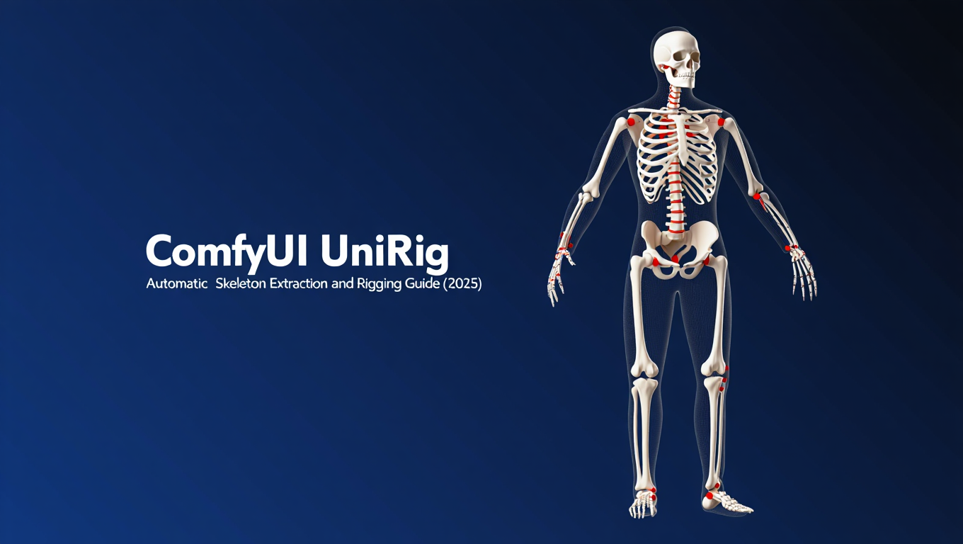 ComfyUI UniRig - Automatic Skeleton Extraction and Rigging Guide (2025) - comfyui category tutorial