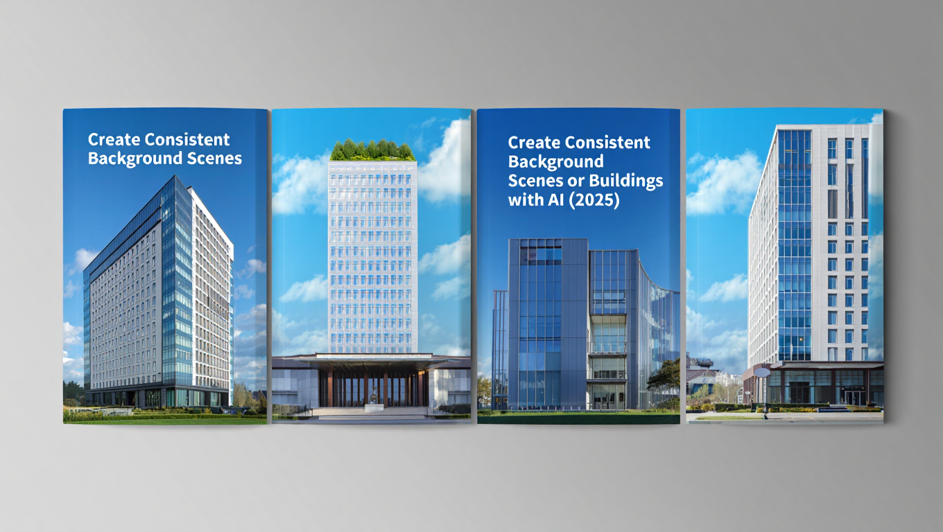 Create Consistent Background Scenes or Buildings with AI (2025) by Kevin - AI Image Generation tutorial
