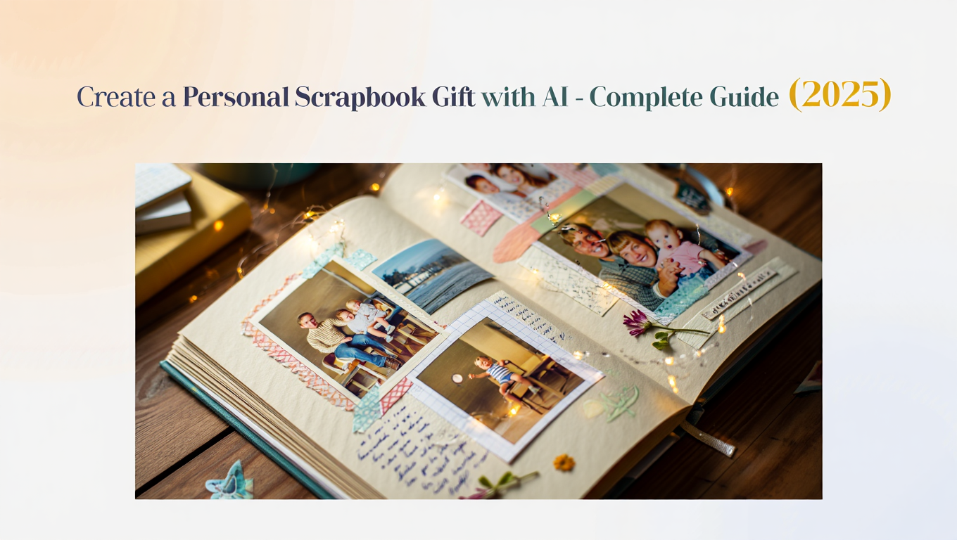Create a Personal Scrapbook Gift with AI - Complete Guide (2025) by Kevin - AI Image Generation tutorial