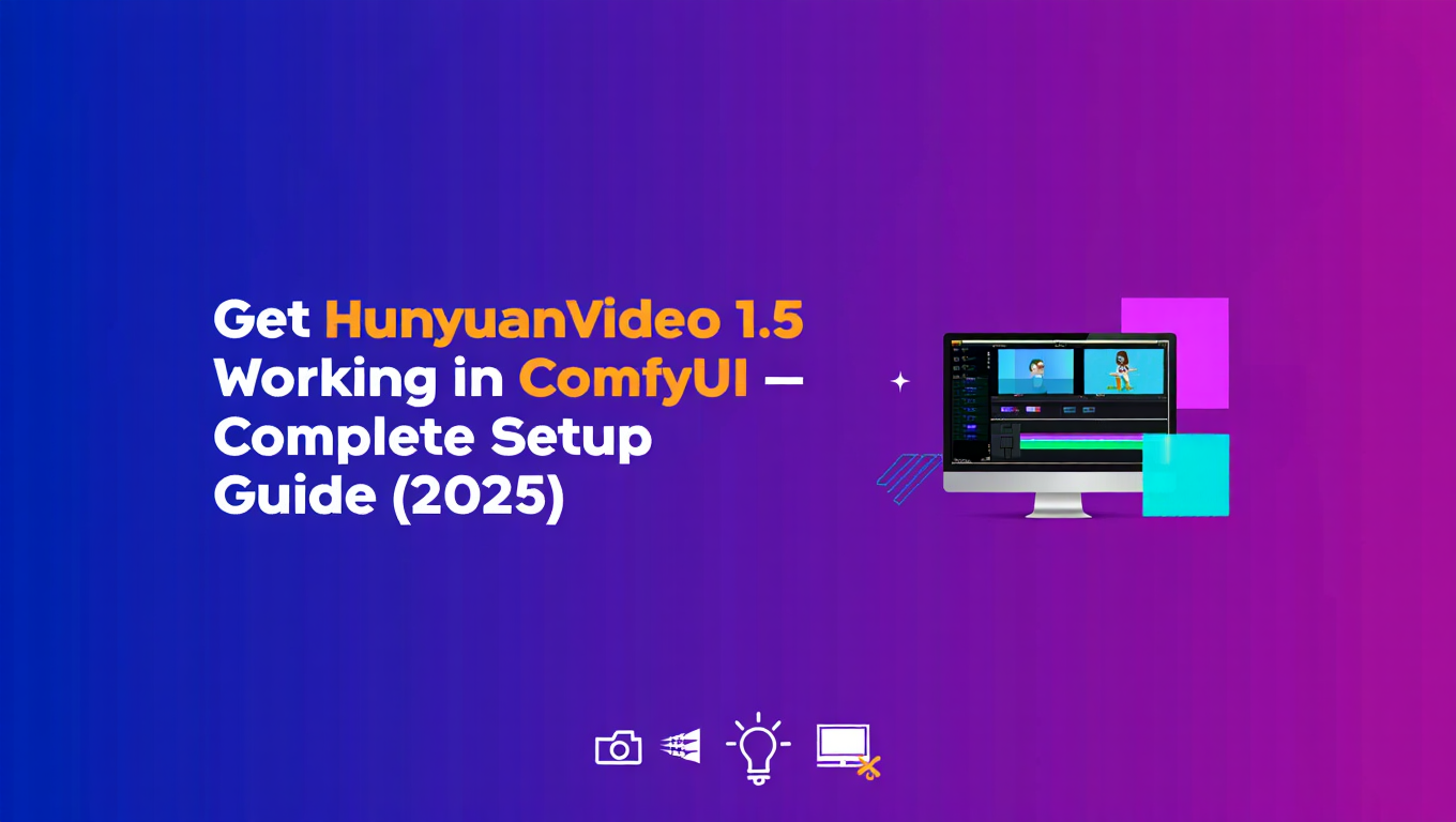 Get HunyuanVideo 1.5 Working in ComfyUI - Complete Setup Guide (2025) - comfyui category tutorial