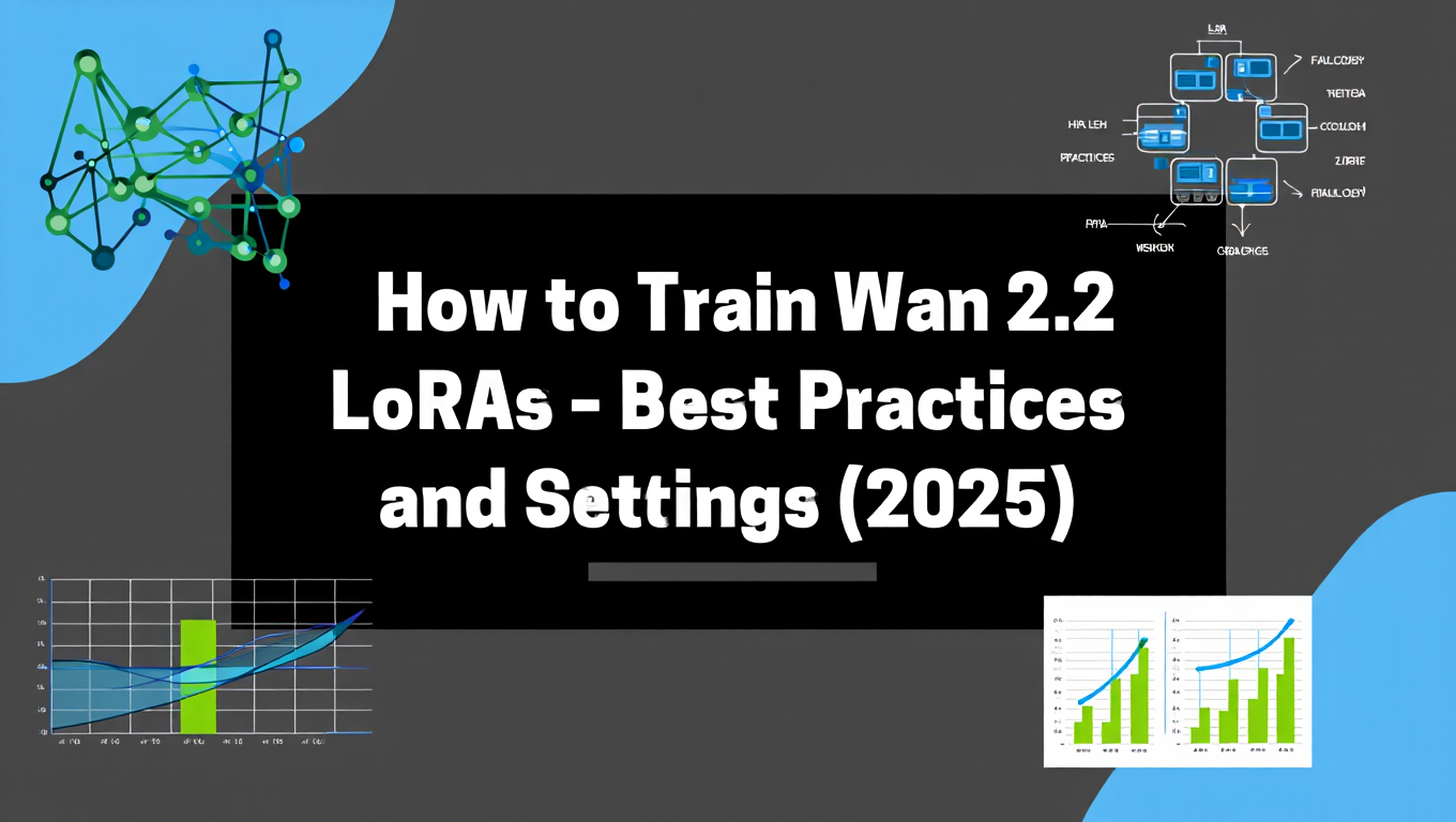 How to Train Wan 2.2 LoRAs - Best Practices and Settings (2025) - Tutorial tagged with lora-training