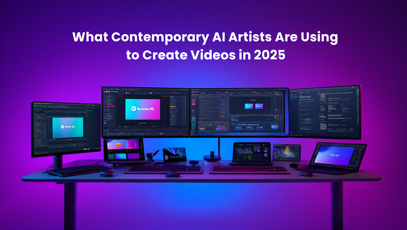 What Contemporary AI Artists Are Using to Create Videos in 2025 - Tutorial tagged with ai-video-generation