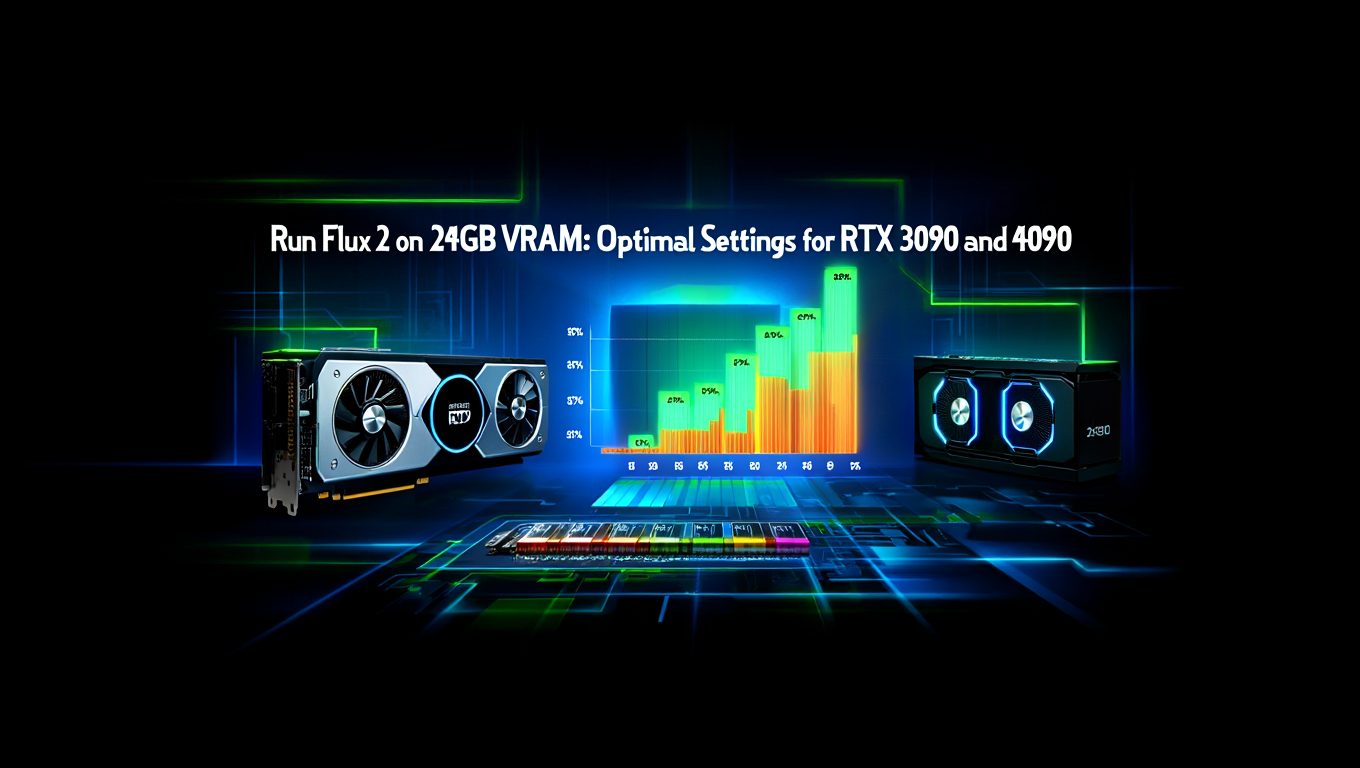 Run Flux 2 on 24GB VRAM: Optimal Settings for RTX 3090 and 4090 - Tutorial tagged with ComfyUI