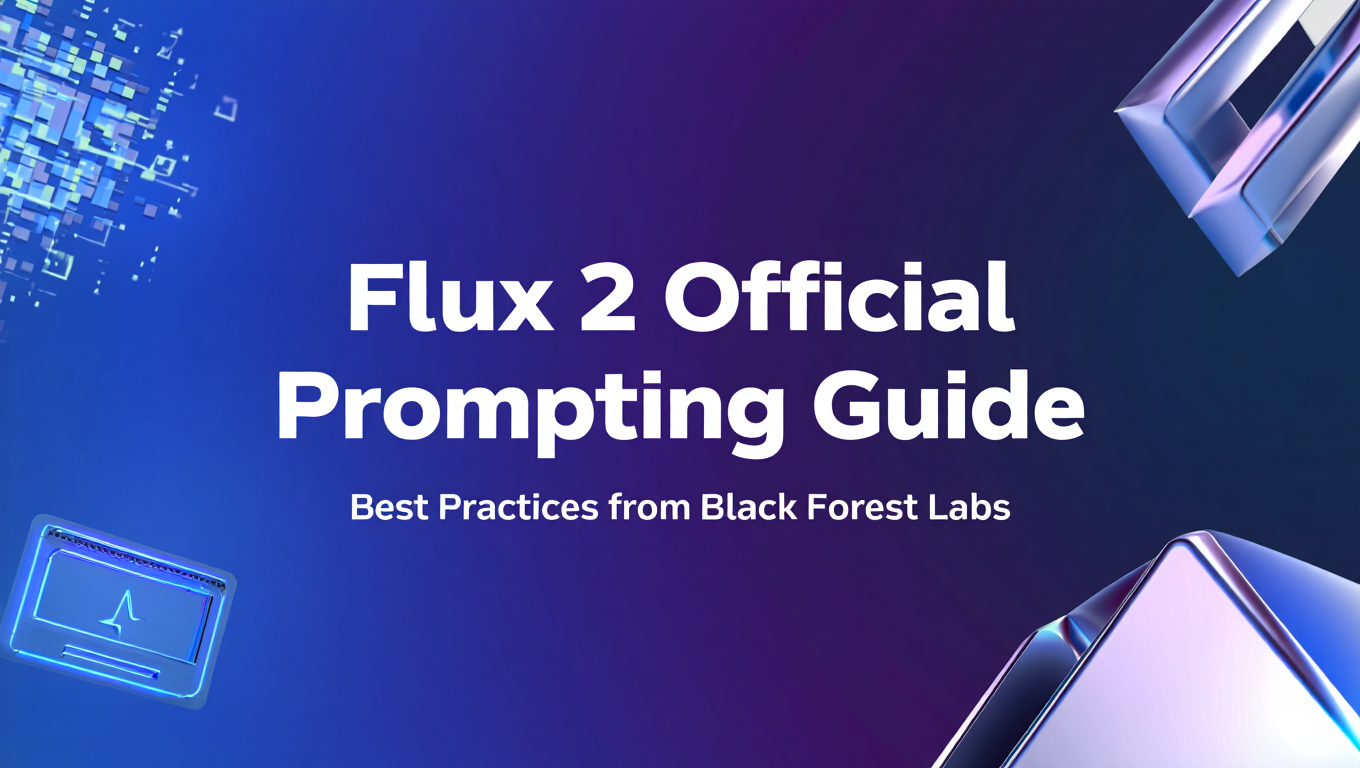 Flux 2 Official Prompting Guide: Best Practices from Black Forest Labs by Kevin - AI Image Generation tutorial