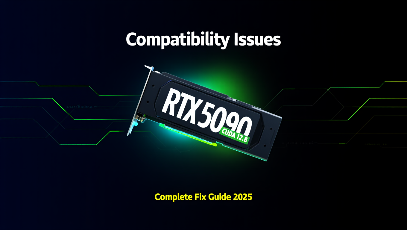 RTX 5090 CUDA 12.8 Compatibility Issues - Complete Fix Guide 2025 - Tutorial tagged with ComfyUI