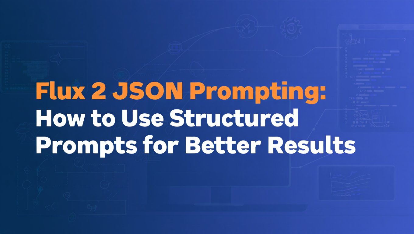 Flux 2 JSON Prompting: How to Use Structured Prompts for Better Results - Tutorial tagged with ai-image-generation