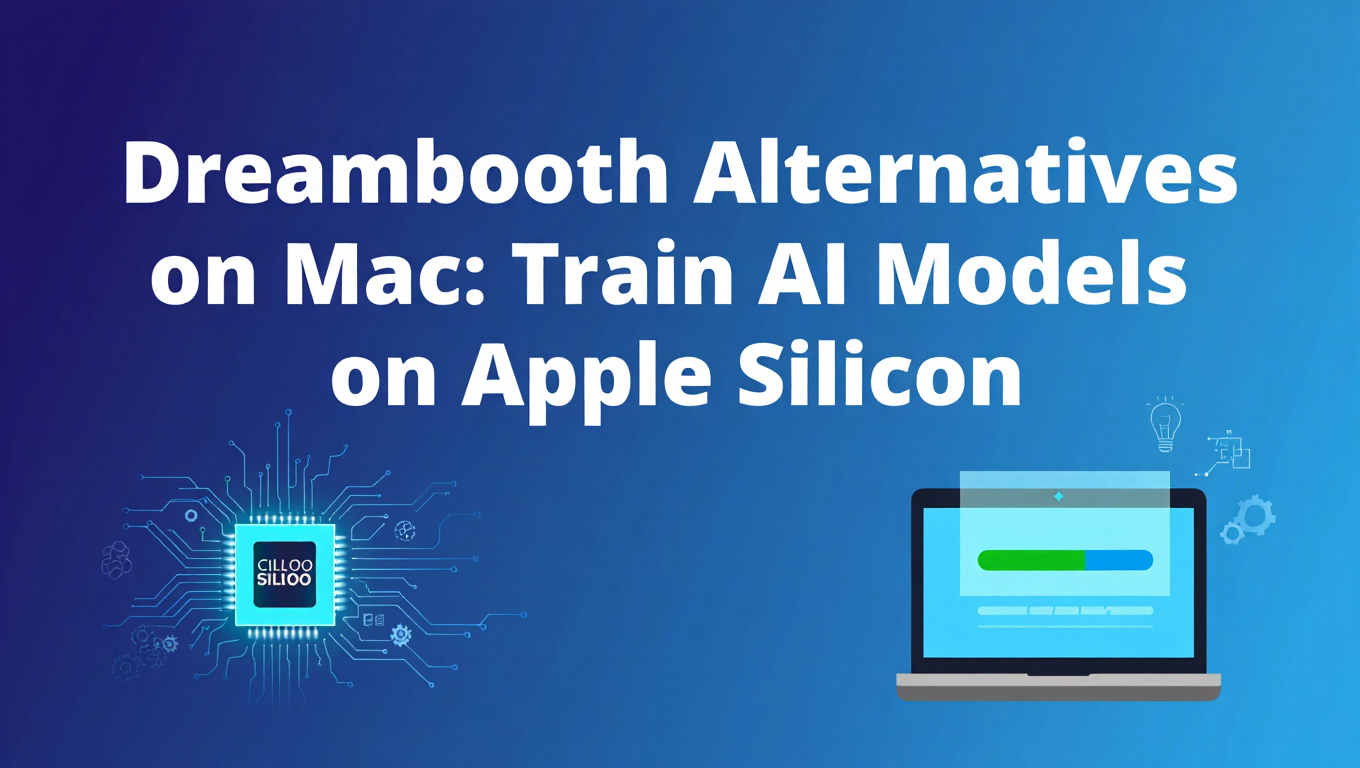 Dreambooth Alternatives on Mac: Train AI Models on Apple Silicon - Tutorial tagged with lora-training