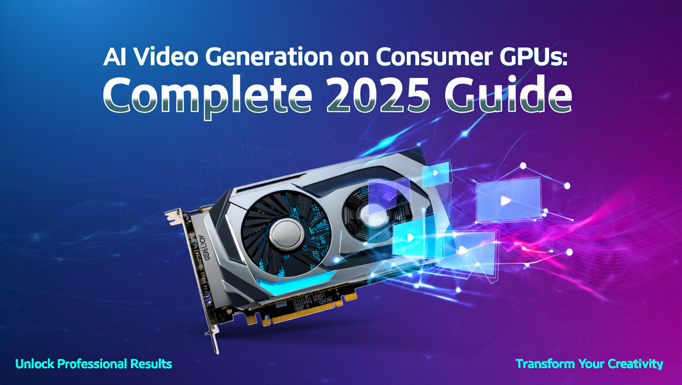 AI Video Generation on Consumer GPUs: Complete 2025 Guide - Tutorial tagged with ai-video-generation
