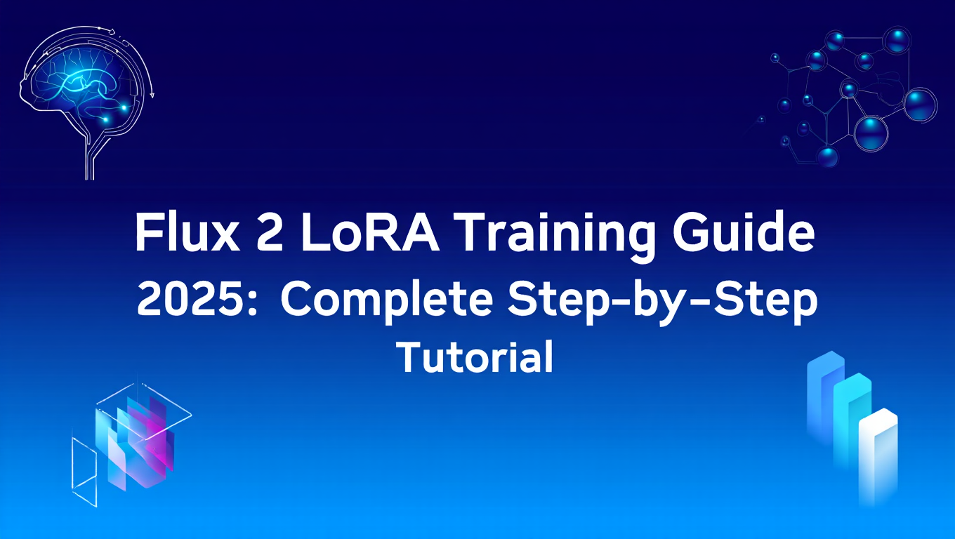 Flux 2 LoRA Training Guide 2025: Complete Step-by-Step Tutorial by Kevin - AI Image Generation tutorial