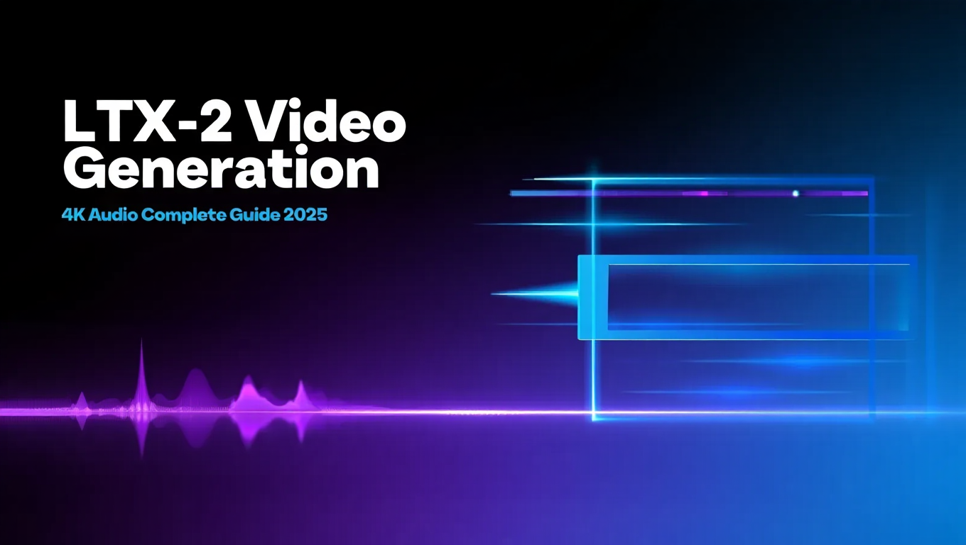 LTX-2 Video Generation 4K Audio Complete Guide 2025 by Kevin - AI Video Generation tutorial