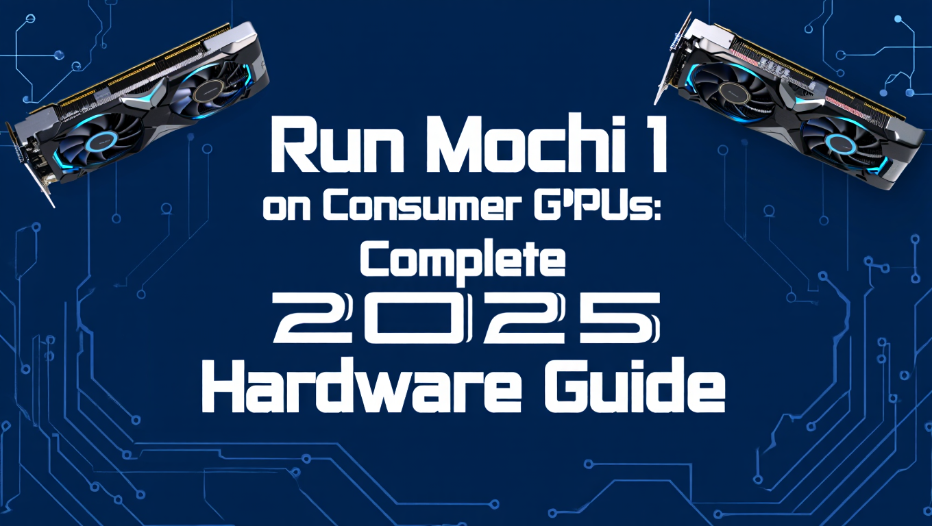 Run Mochi 1 on Consumer GPUs: Complete 2025 Hardware Guide - Tutorial tagged with ComfyUI