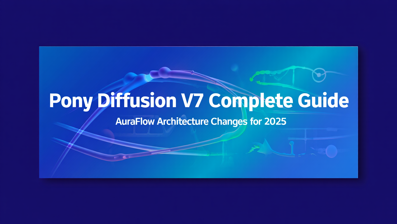 Pony Diffusion V7 Complete Guide: AuraFlow Architecture Changes for 2025 - Tutorial tagged with stable-diffusion
