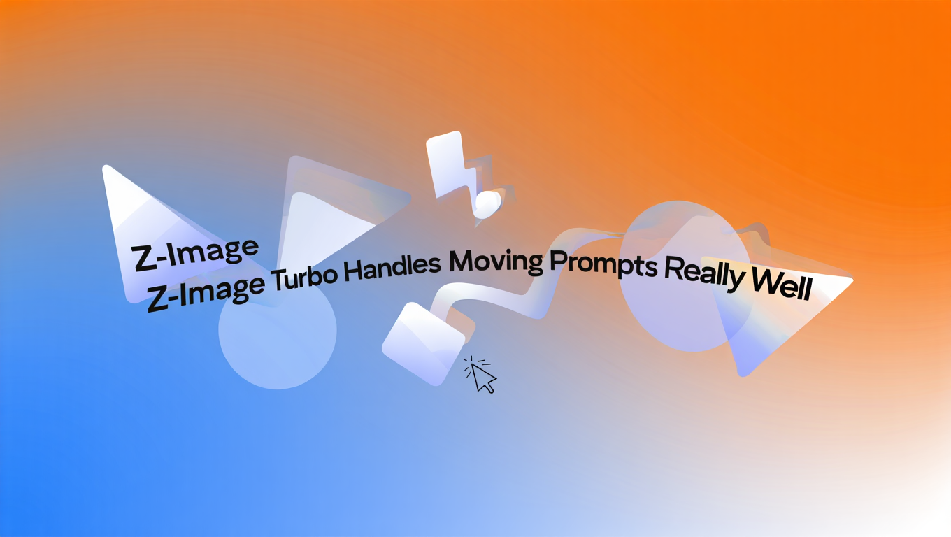 Z-Image Turbo Handles Moving Prompts Really Well by Kevin - AI Image Generation tutorial