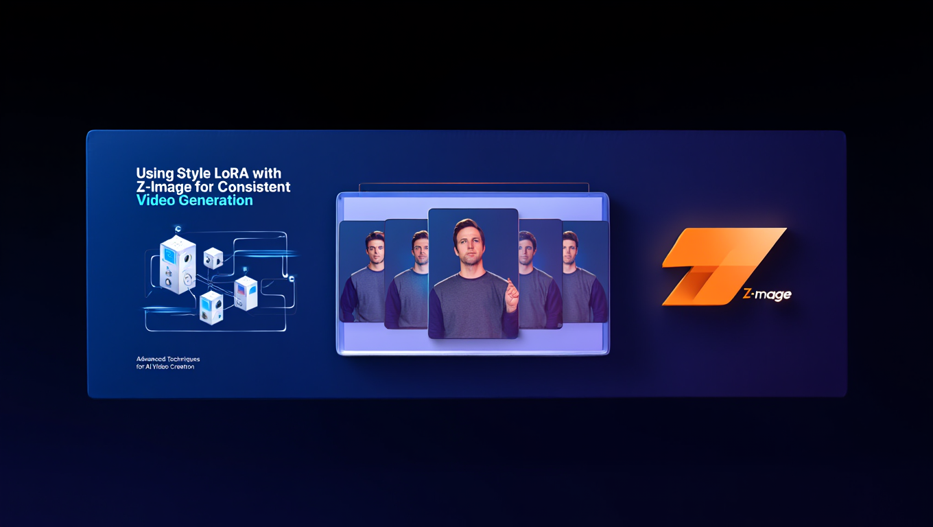 Using Style LoRA with Z-Image for Consistent Video Generation - Tutorial tagged with ComfyUI