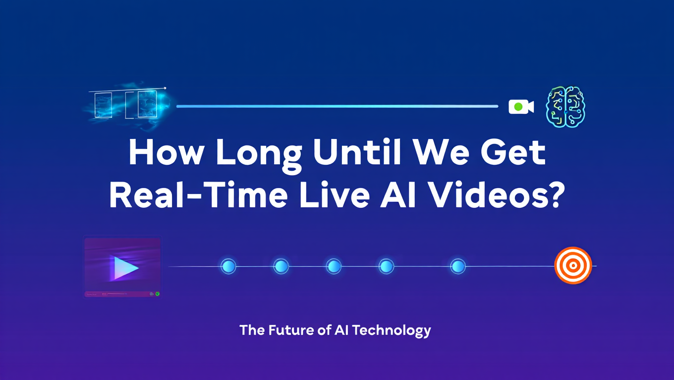 How Long Until We Get Real-Time Live AI Videos? by Kevin - AI Image Generation tutorial