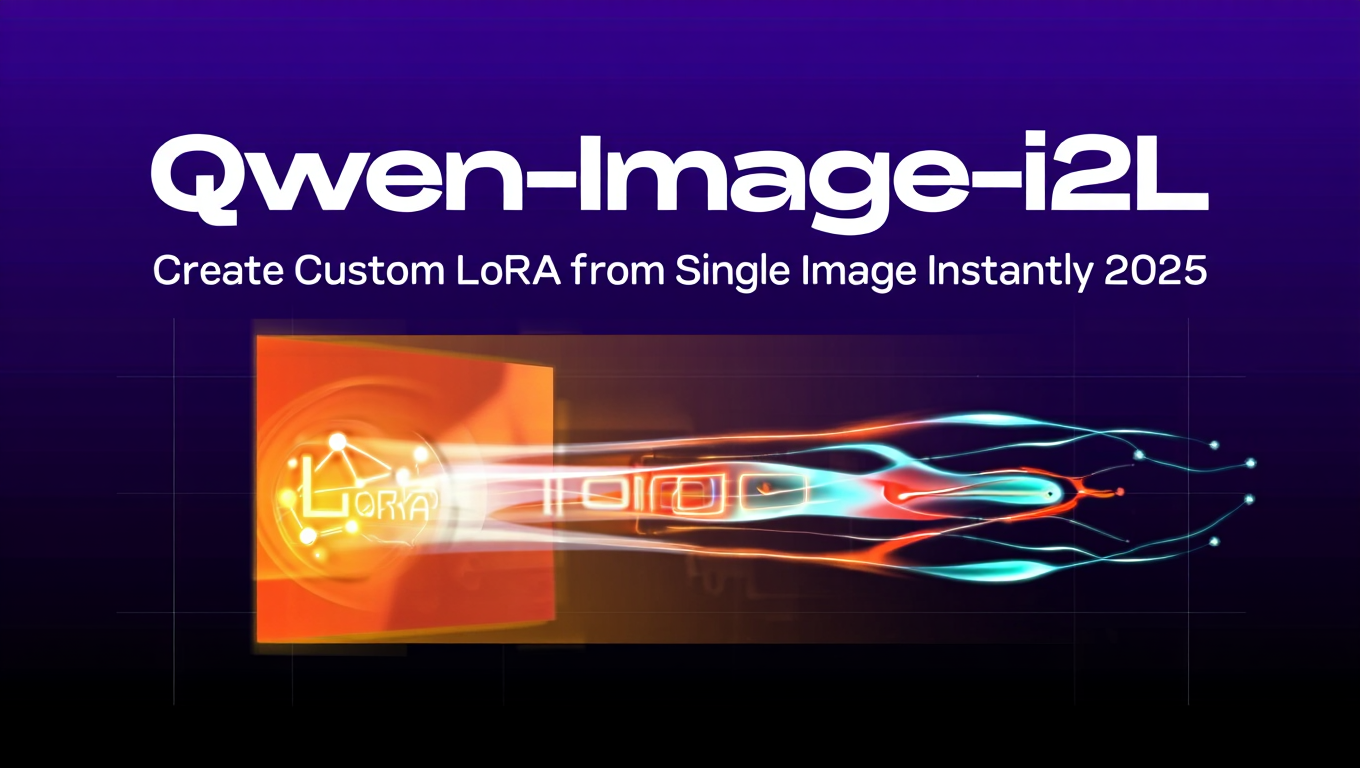 Qwen-Image-i2L - Create Custom LoRA from Single Image Instantly 2025 - Tutorial tagged with lora-training