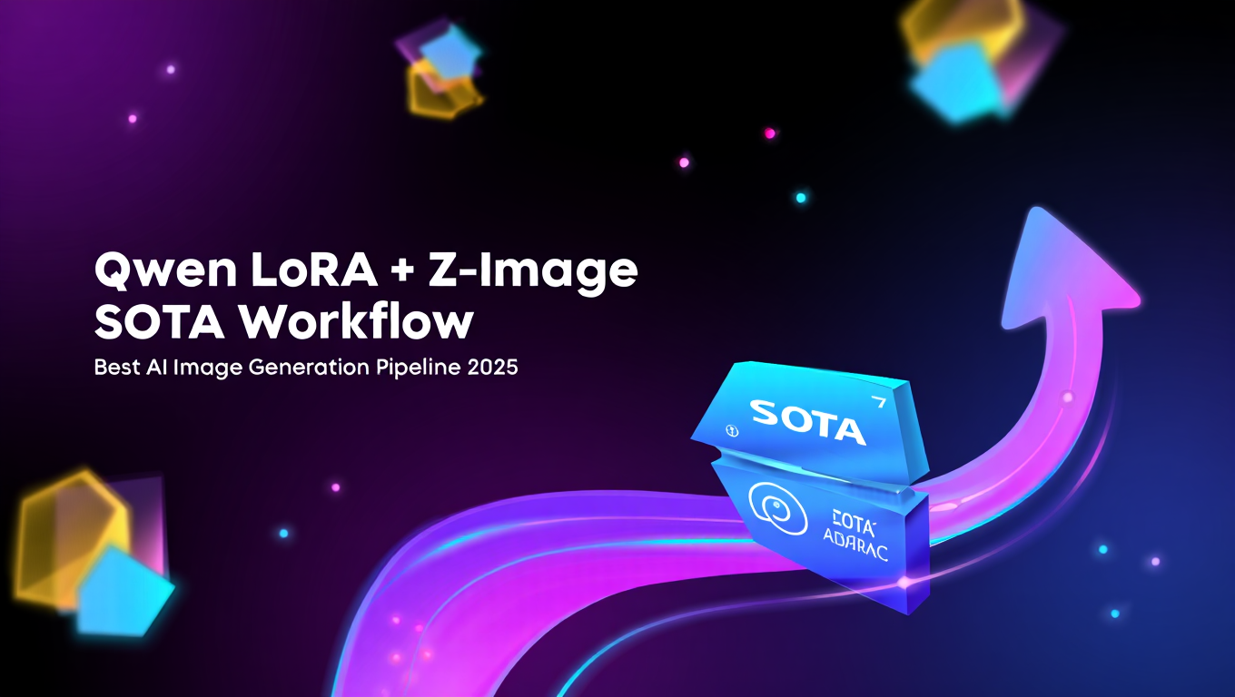 Qwen LoRA + Z-Image SOTA Workflow - Best AI Image Generation Pipeline 2025 by Kevin - AI Image Generation tutorial