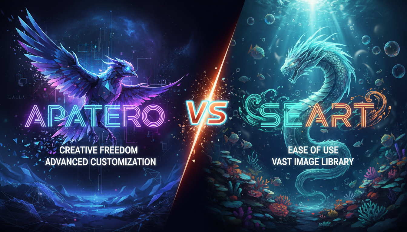 Apatero vs SeaArt comparison for uncensored AI image generation